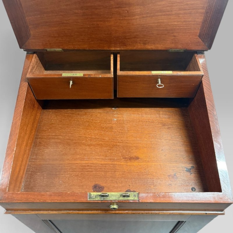 Antique Mahogany Davenport Desk By Gillows Of Lancaster