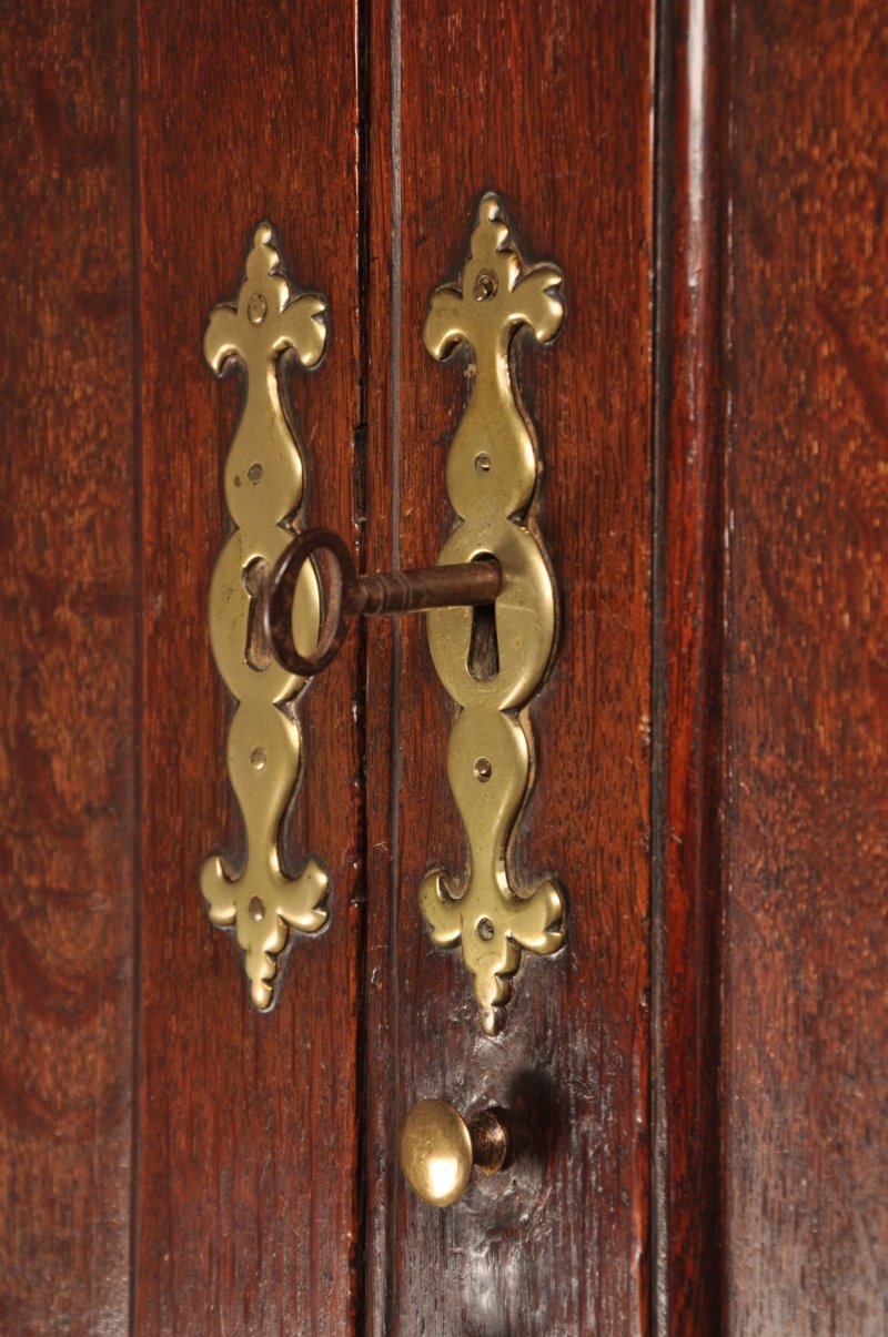 Early 18th Century Oak Bureau Bookcase