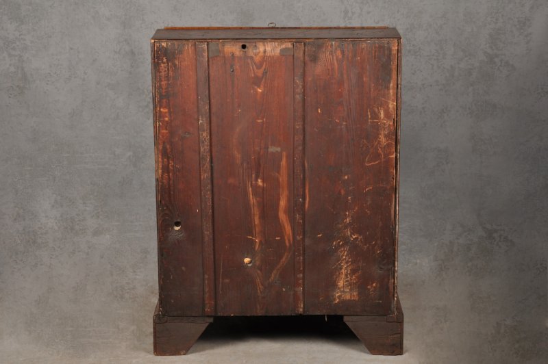Small Early 18th Century Burr Walnut Bureau