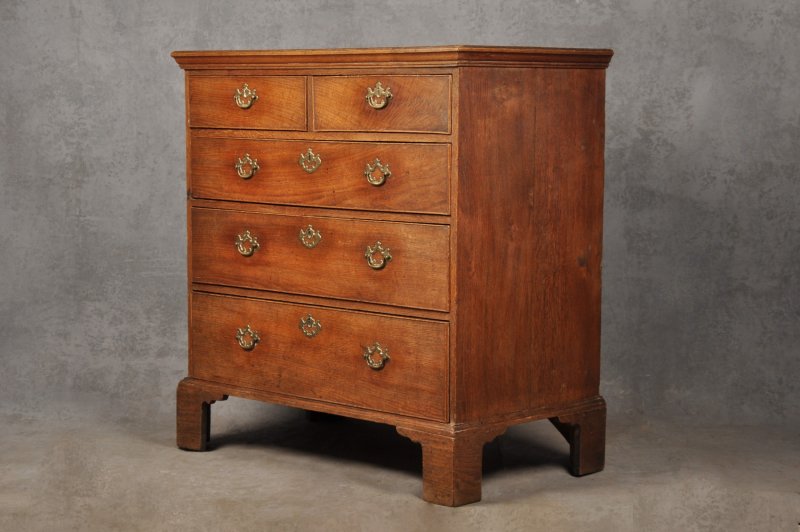18th Century Oak Chest Of Drawers