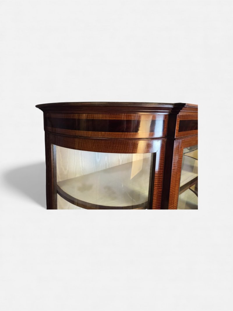 Edwardian Mahogany Display Cabinet Ref H-240