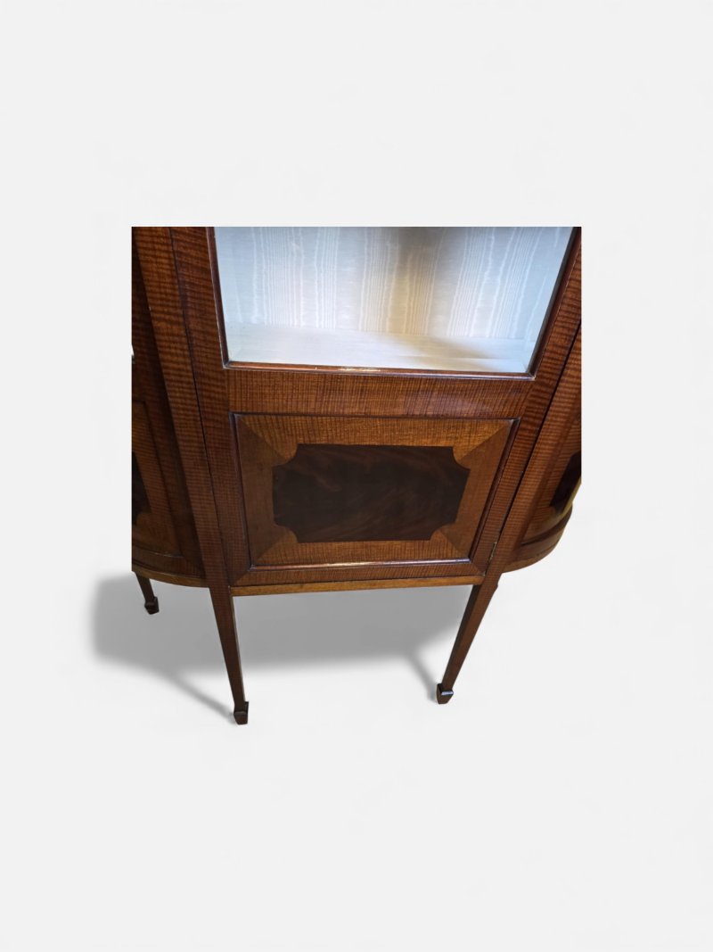 Edwardian Mahogany Display Cabinet Ref H-240