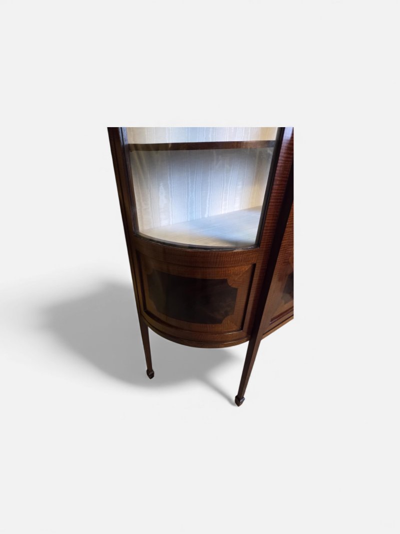 Edwardian Mahogany Display Cabinet Ref H-240