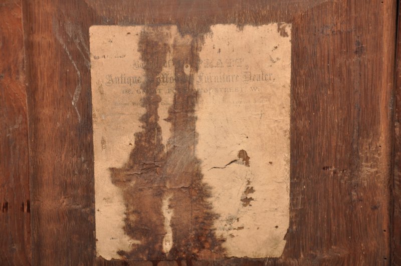 Rare 17th Century Stained Oak Coffer