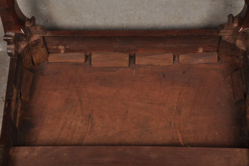 Fine 18th Century Mahogany Concertina Action Tea Table