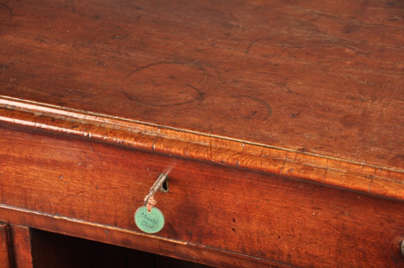 Small Mid 18th Century Mahogany Kneehole Desk
