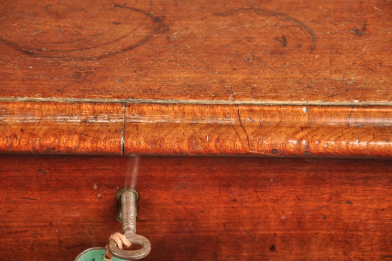 Small Mid 18th Century Mahogany Kneehole Desk