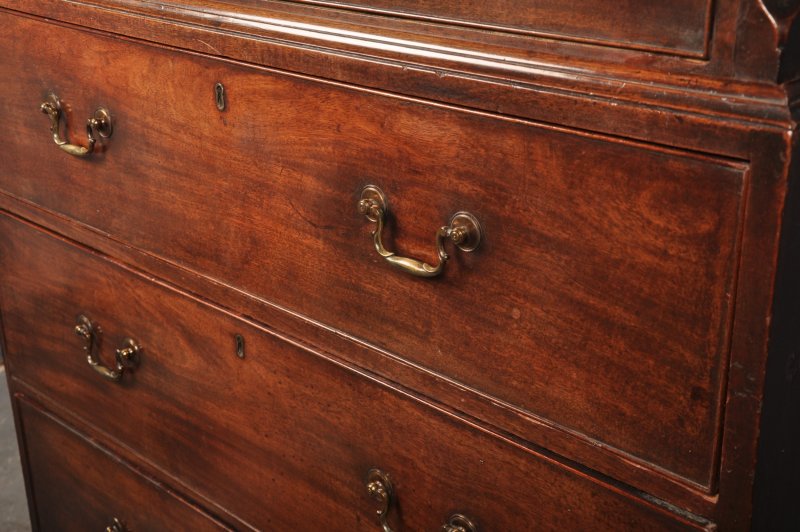 18th Century Mahogany Tallboy