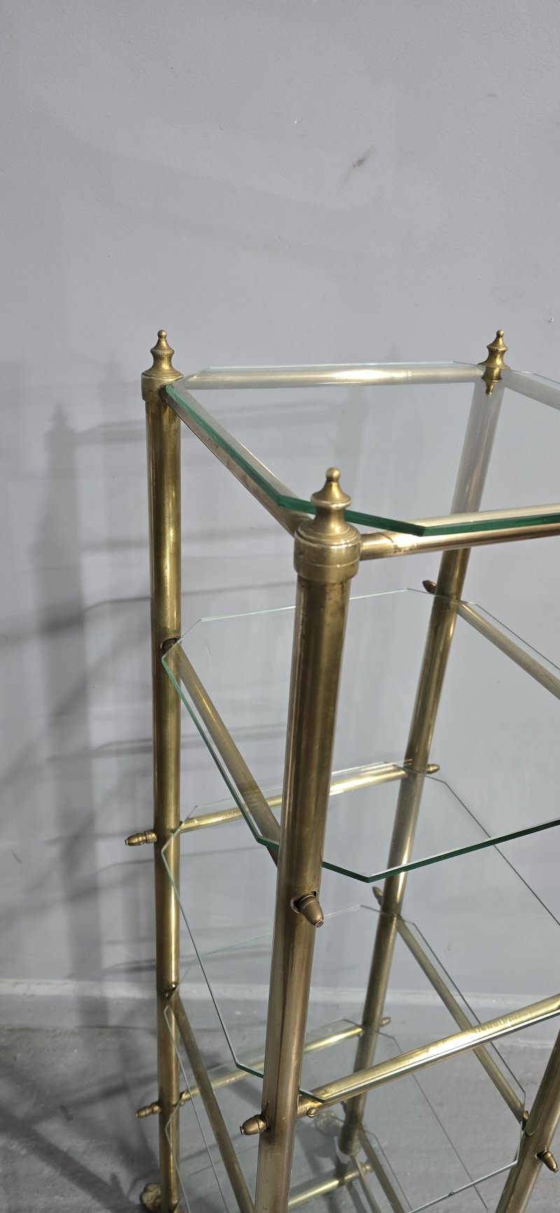 Brass Shop Display Stand Harris and Sheldon Ltd