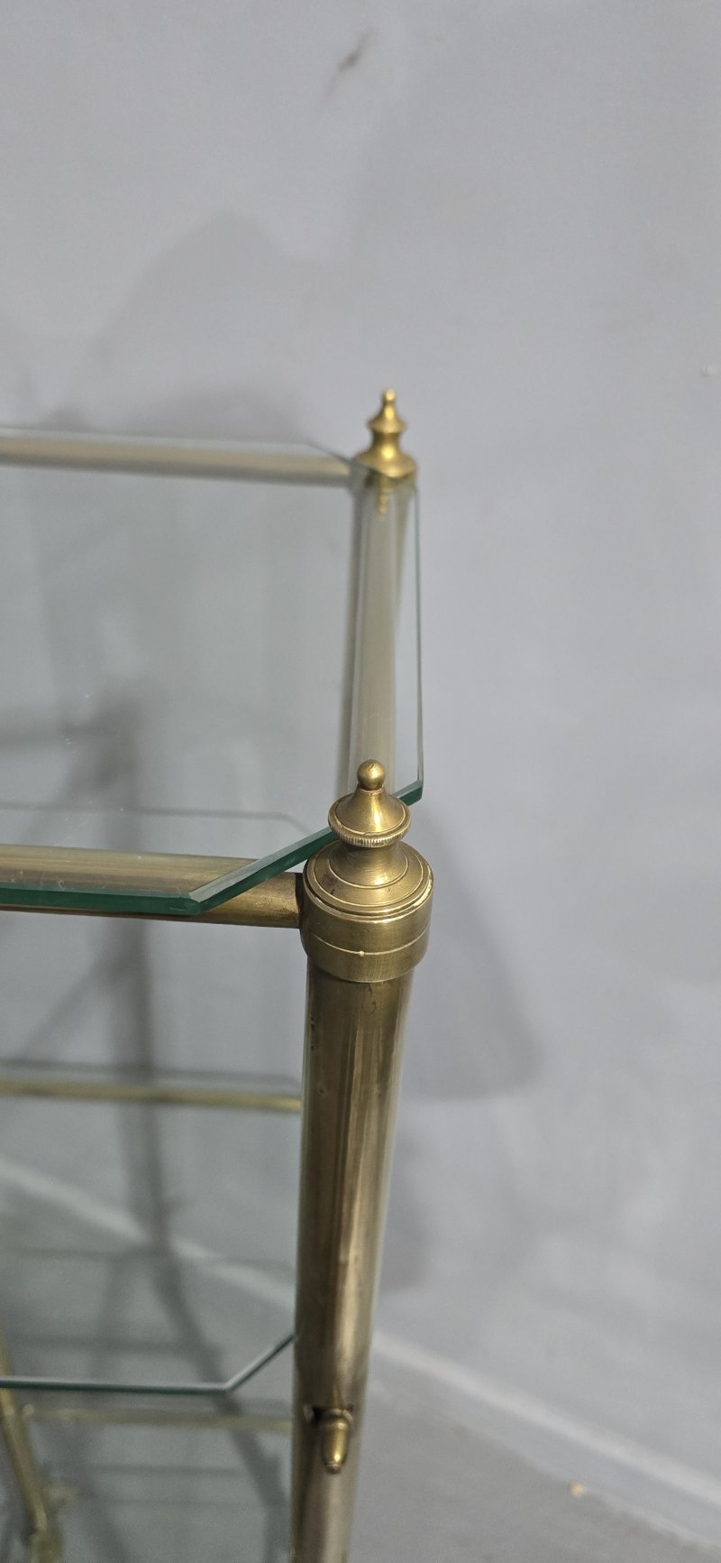 Brass Shop Display Stand Harris and Sheldon Ltd