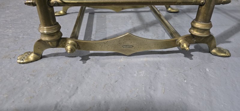 Brass Shop Display Stand Harris and Sheldon Ltd