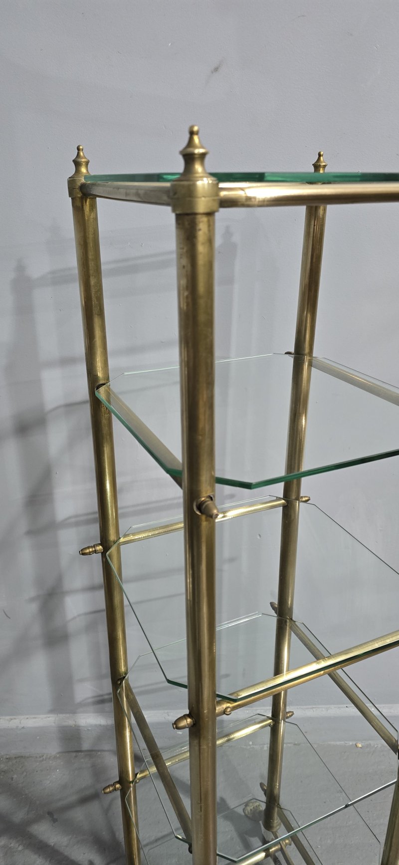 Brass Shop Display Stand Harris and Sheldon Ltd