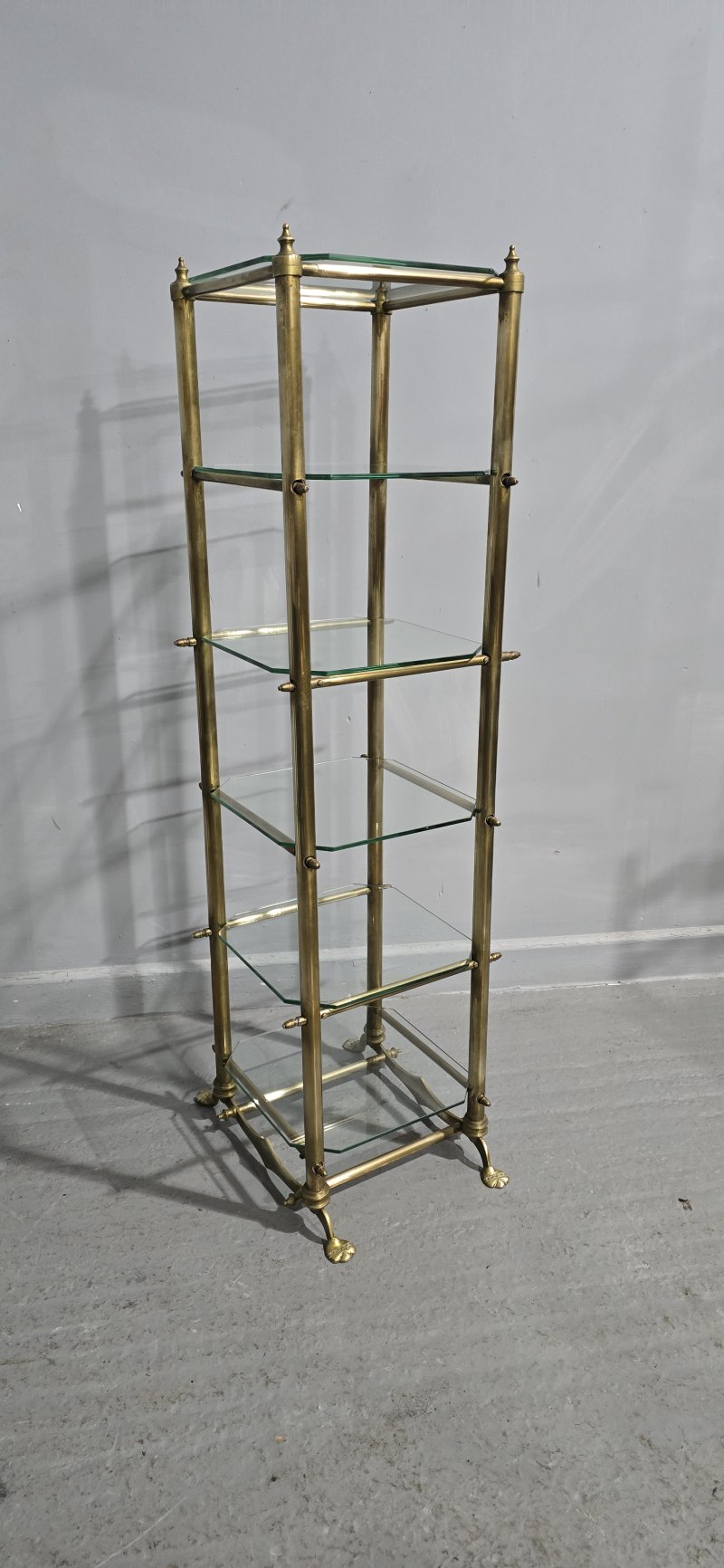 Brass Shop Display Stand Harris and Sheldon Ltd