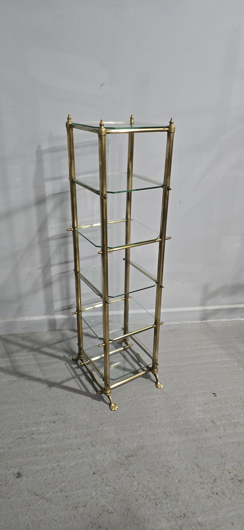 Brass Shop Display Stand Harris and Sheldon Ltd