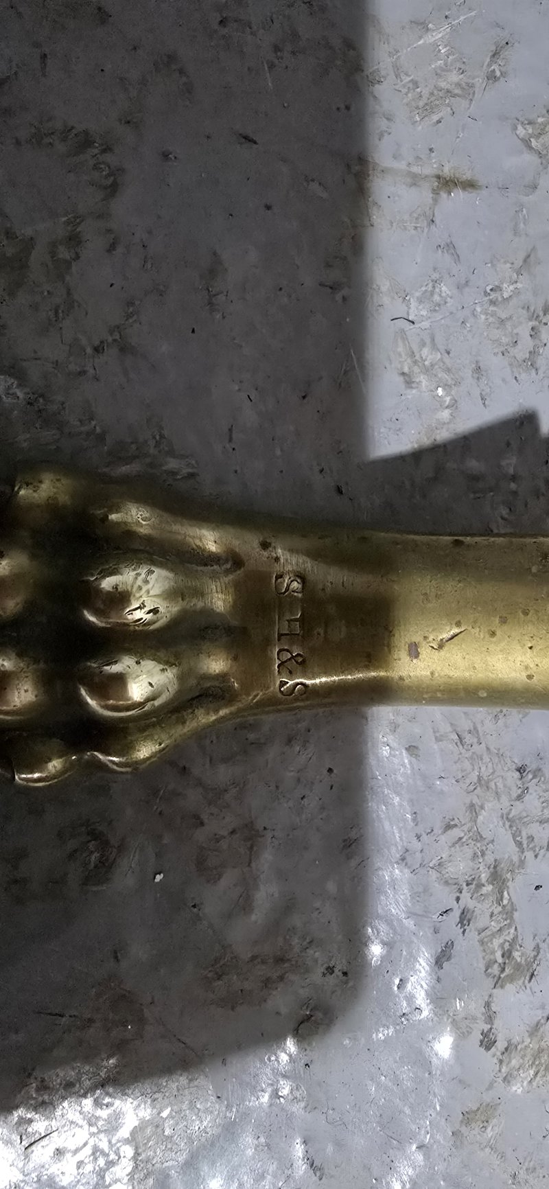 Victorian Brass Revolving Magazine Stand