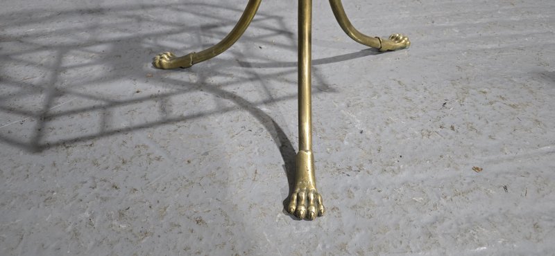 Victorian Brass Revolving Magazine Stand