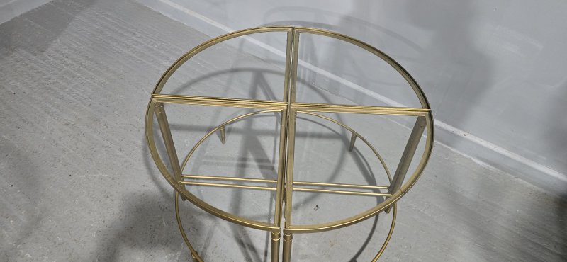 French Art Deco Nest of Four Tables