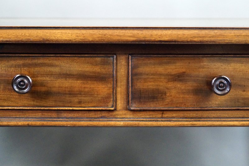 A Quality Mahogany Partners Writing Table