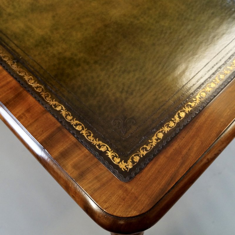 A Quality Mahogany Partners Writing Table