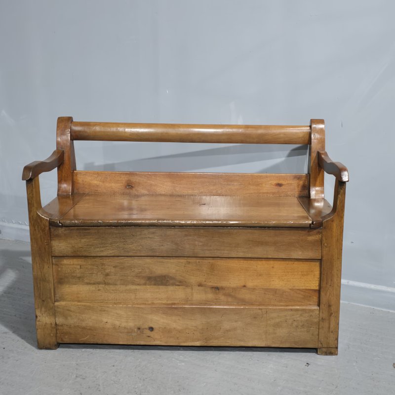 French Cherry Hall Bench