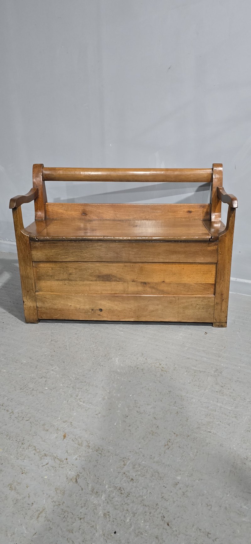 French Cherry Hall Bench