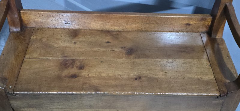 French Cherry Hall Bench