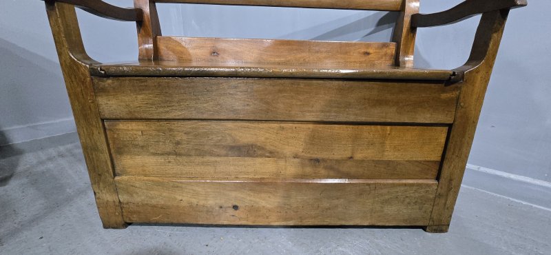 French Cherry Hall Bench