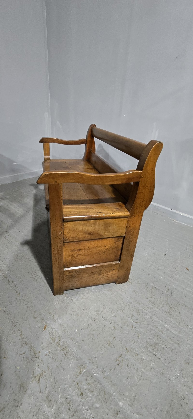 French Cherry Hall Bench