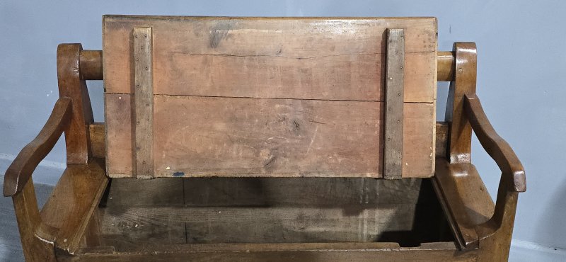 French Cherry Hall Bench