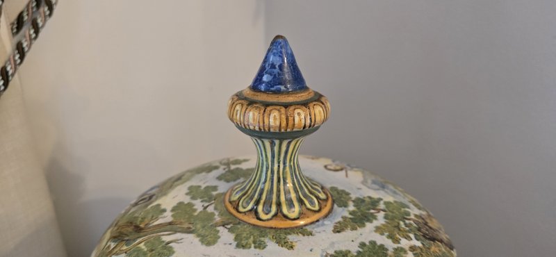 C18th Italian Lidded Vase
