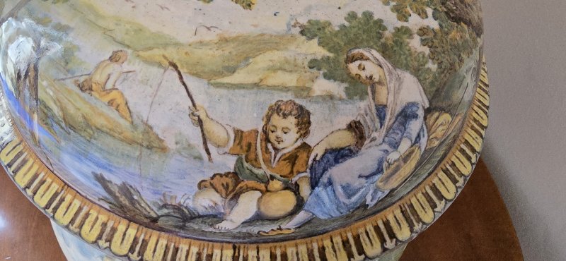 C18th Italian Lidded Vase