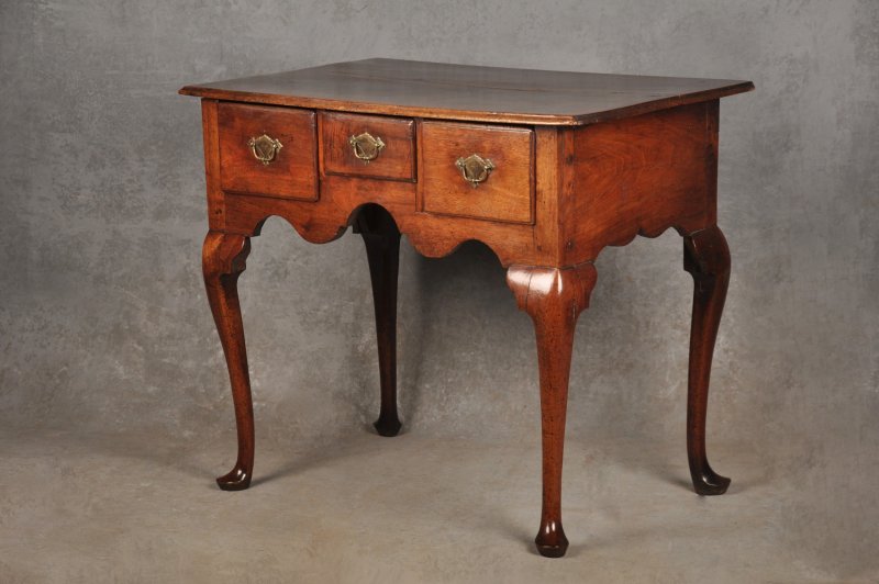Early 18th Century Red Walnut Lowboy