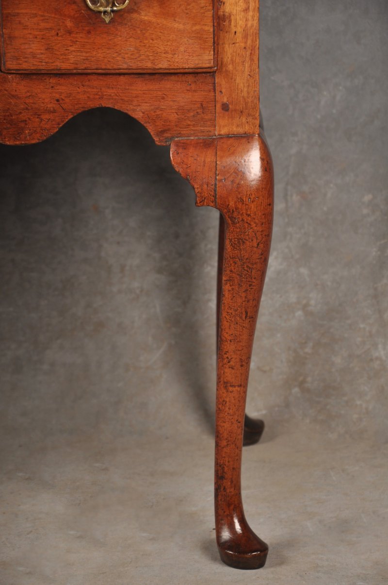 Early 18th Century Red Walnut Lowboy