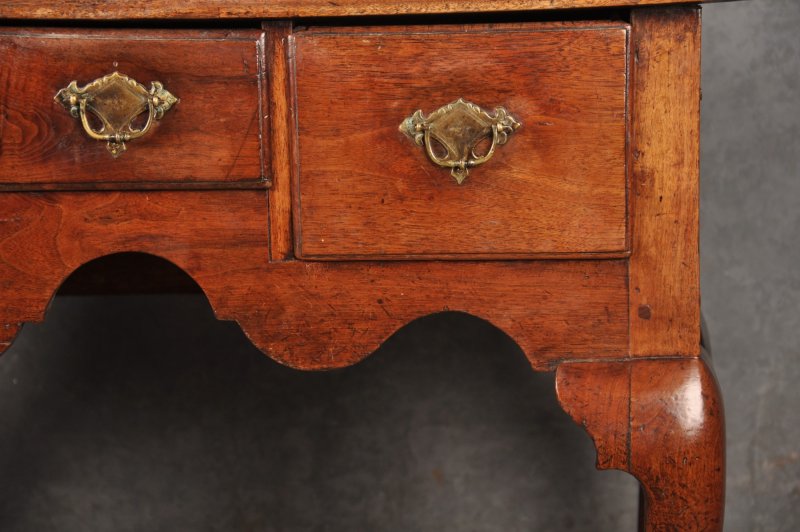 Early 18th Century Red Walnut Lowboy