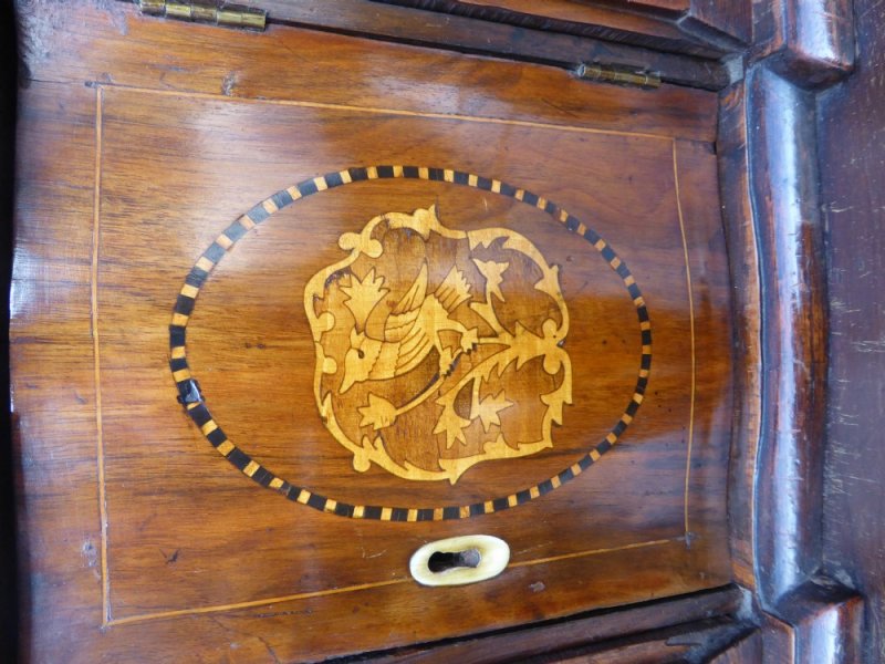 18th Century Dutch Marquetry Bureau
