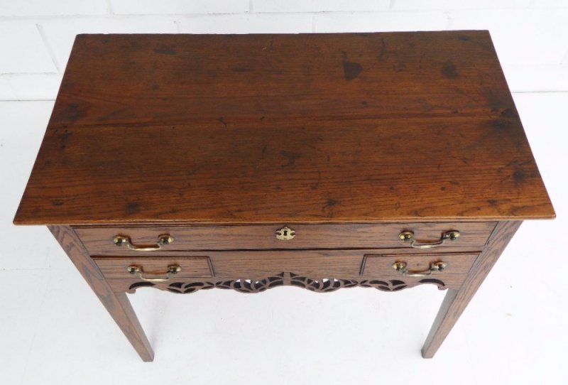 18th Century Oak Lowboy