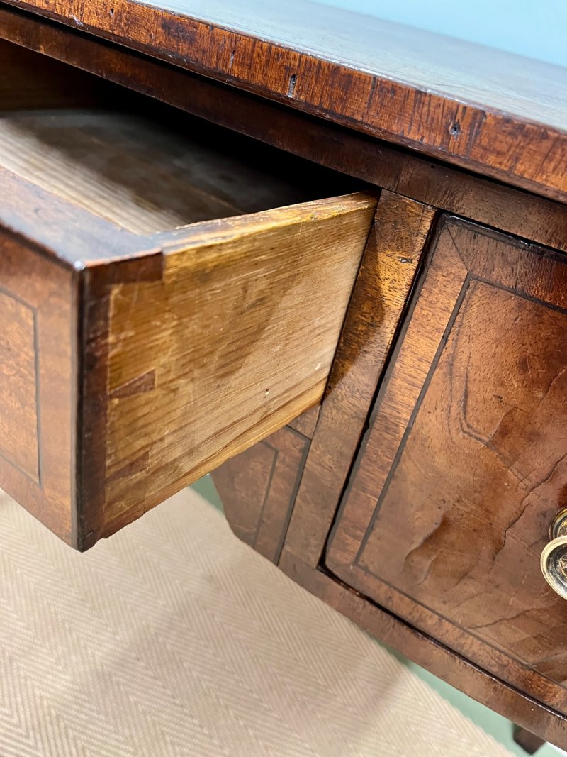 Georgian Mahogany Bow Fronted Table