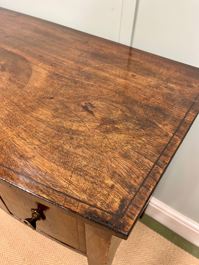 Georgian Mahogany Bow Fronted Table