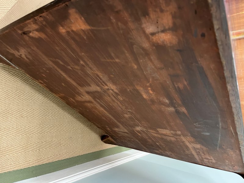 Georgian Bow Fronted Mahogany Chest Of Drawers