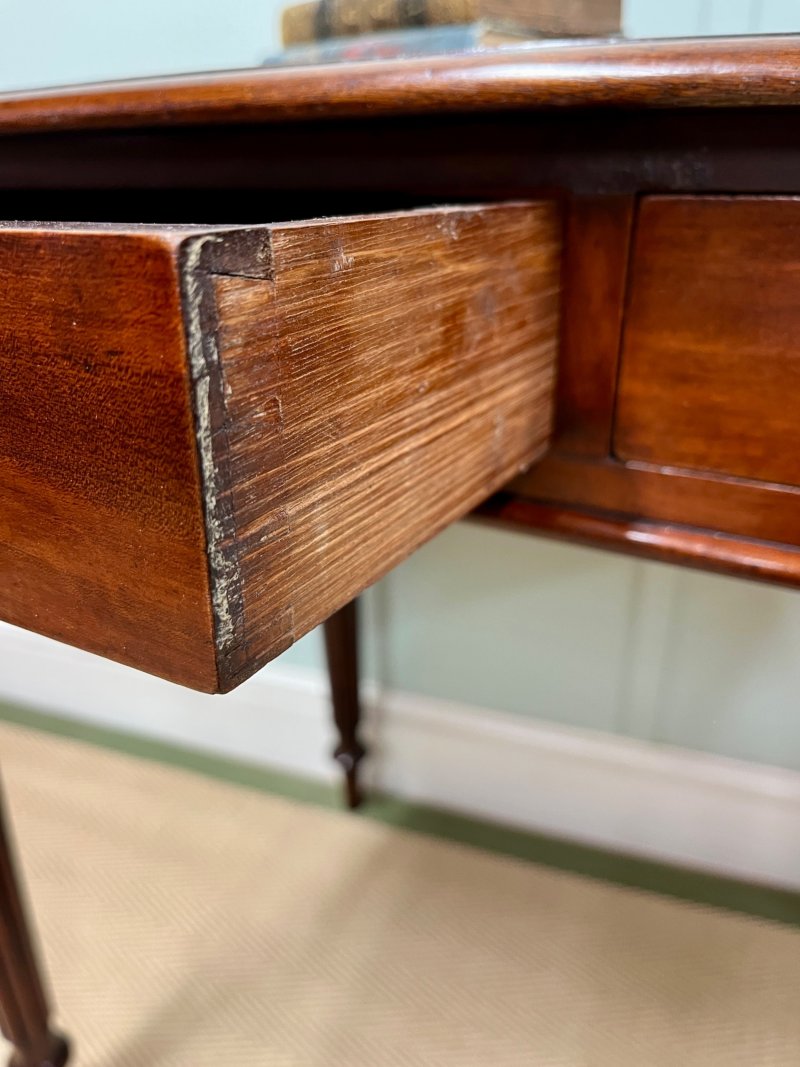 19th Century Mahogany Writing Side Table