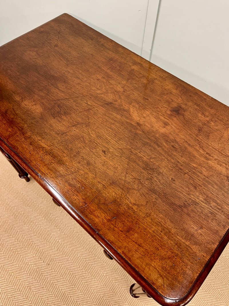 19th Century Mahogany Writing Side Table