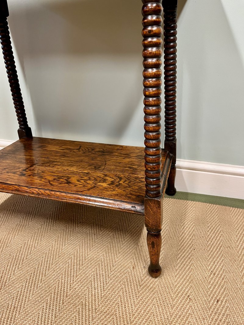 Arts And Crafts Oak Side Table