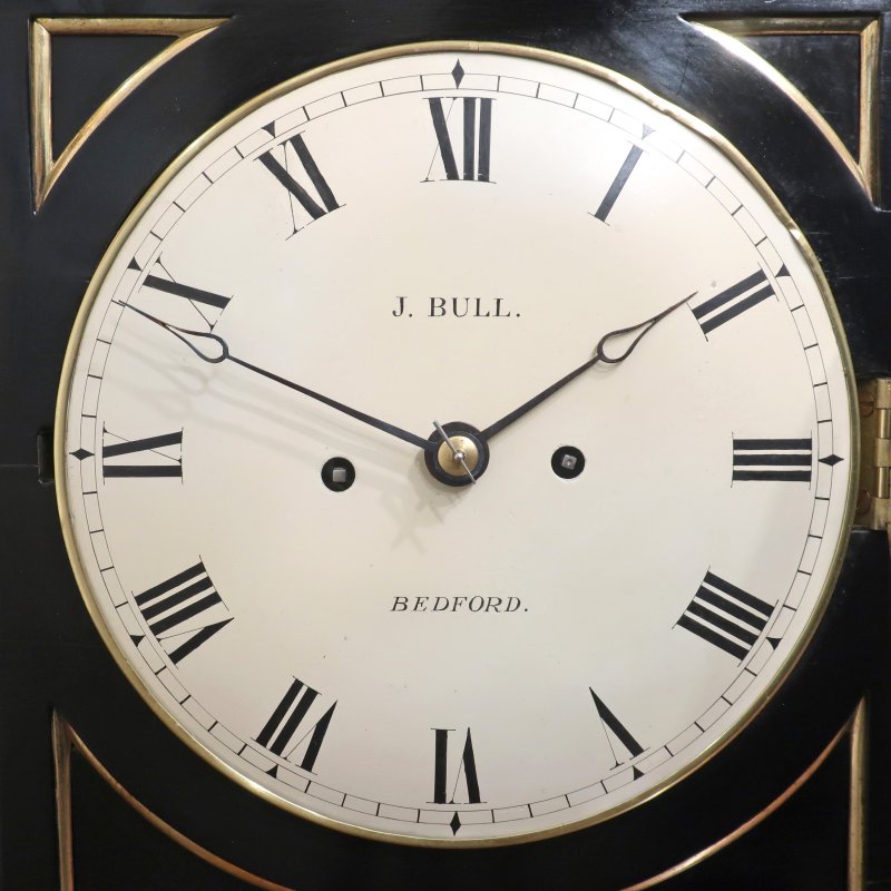 William IV Ebonised Bracket Clock by John Bull of Bedford