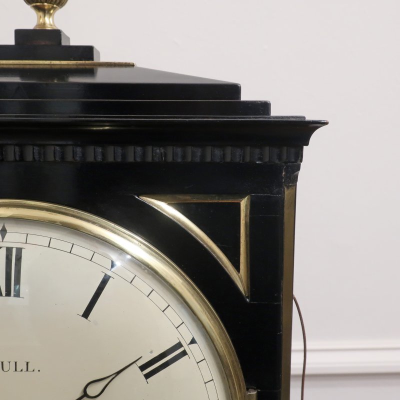 William IV Ebonised Bracket Clock by John Bull of Bedford