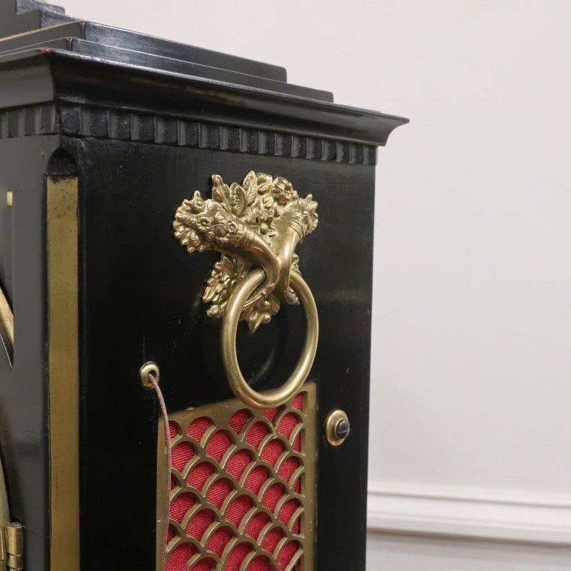 William IV Ebonised Bracket Clock by John Bull of Bedford