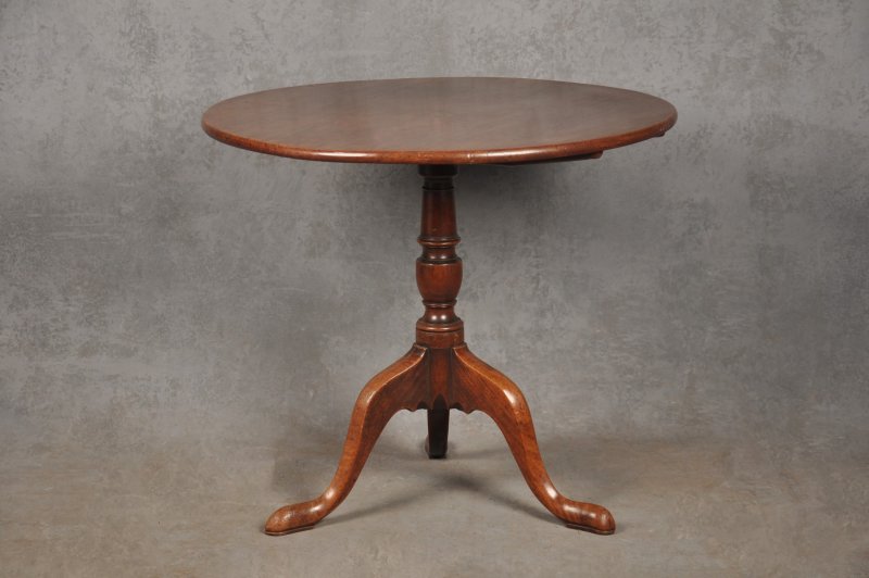 18th Century Mahogany Tripod Table