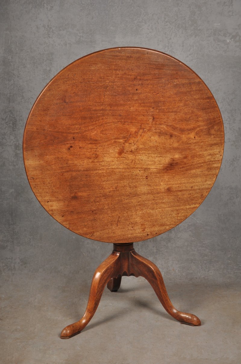 18th Century Mahogany Tripod Table