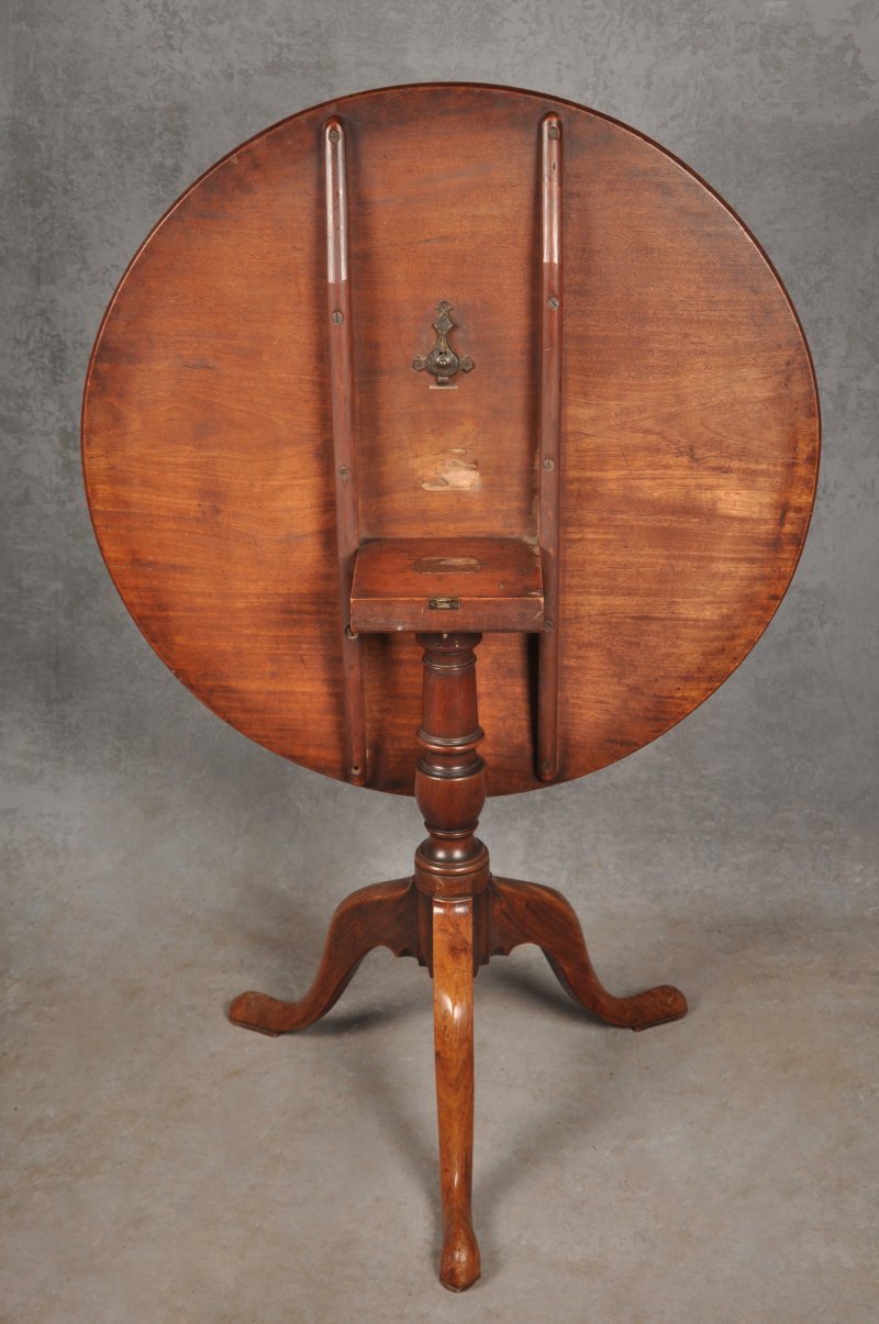 18th Century Mahogany Tripod Table