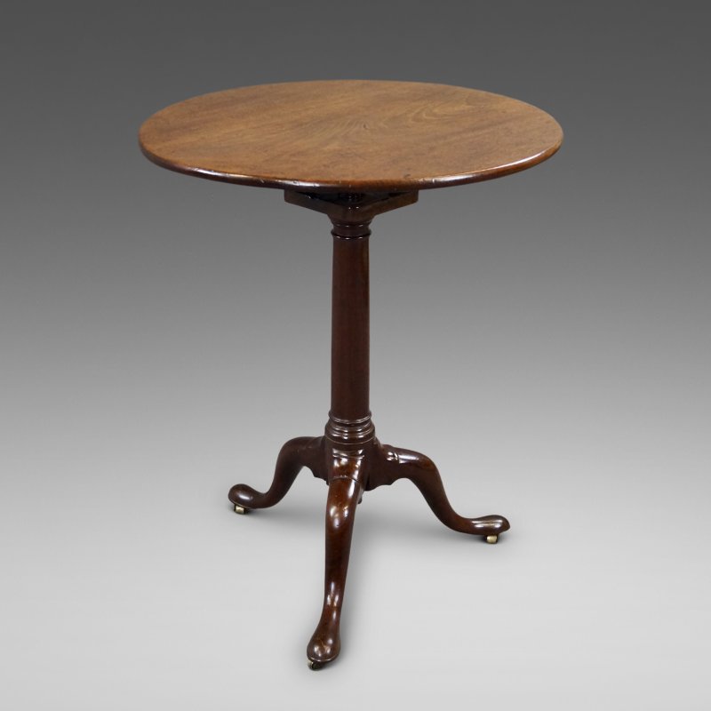 A George III Mahogany Tripod Table