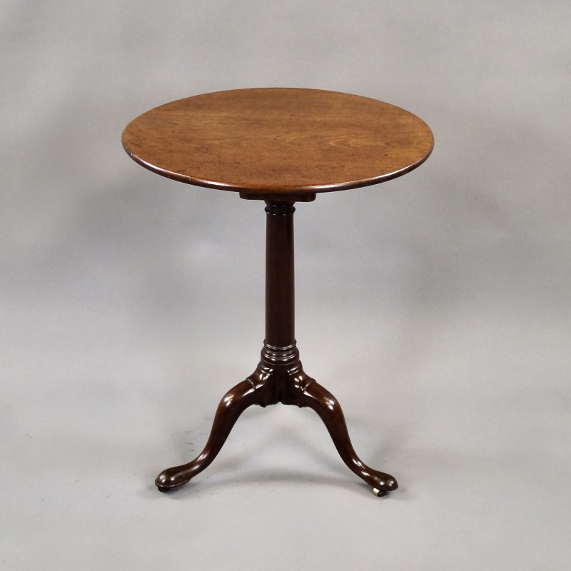 A George III Mahogany Tripod Table